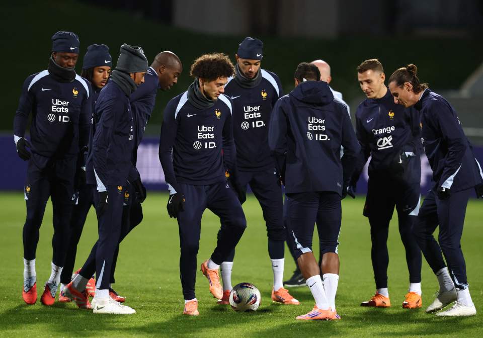 在训练中, 法新, om